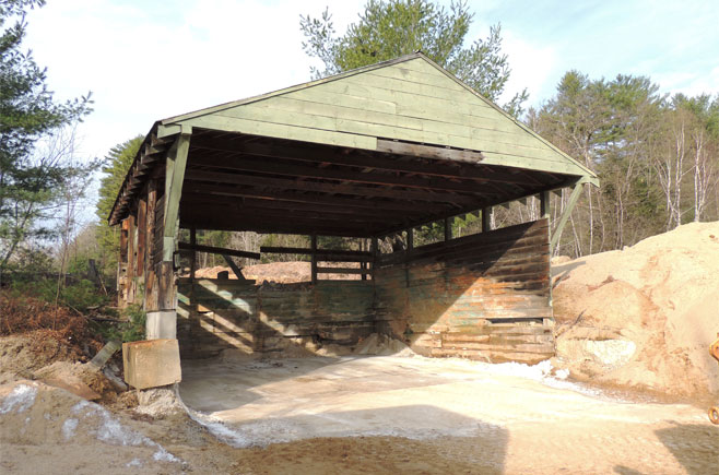 New Hampton Salt Shed